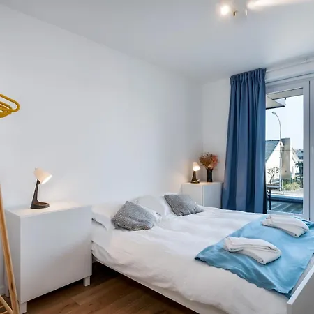 Flat White - Luxe App Aan Zee Met Terras & Parking * 데한