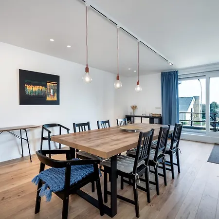 Апартаменты Flat White - Luxe App Aan Zee Met Terras & Parking *