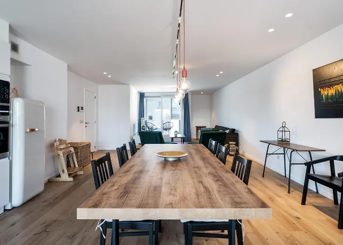 Flat White - Luxe App Aan Zee Met Terras&parking