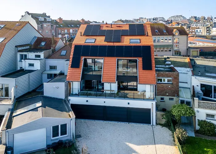 Flat White - Luxe App Aan Zee Met Terras&parking De Haan